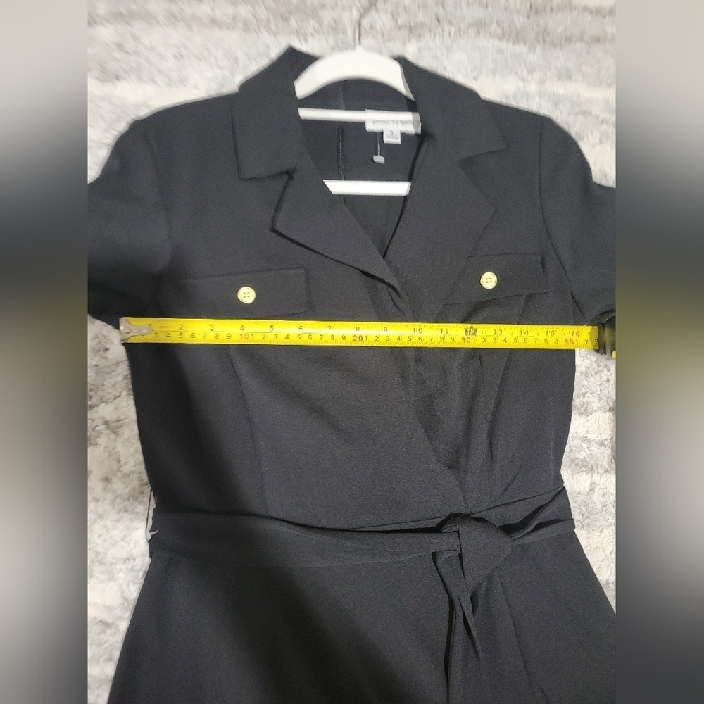 Shelvy Palmer Black Belted Dress - Picture 14 of 16